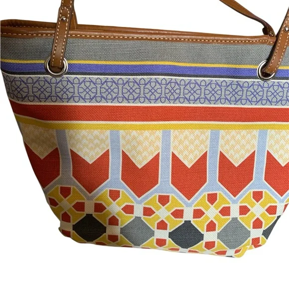 Relic Vibrant Patterned Tote Bag - Picture 2 of 7